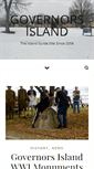Mobile Screenshot of governorsislandguide.com